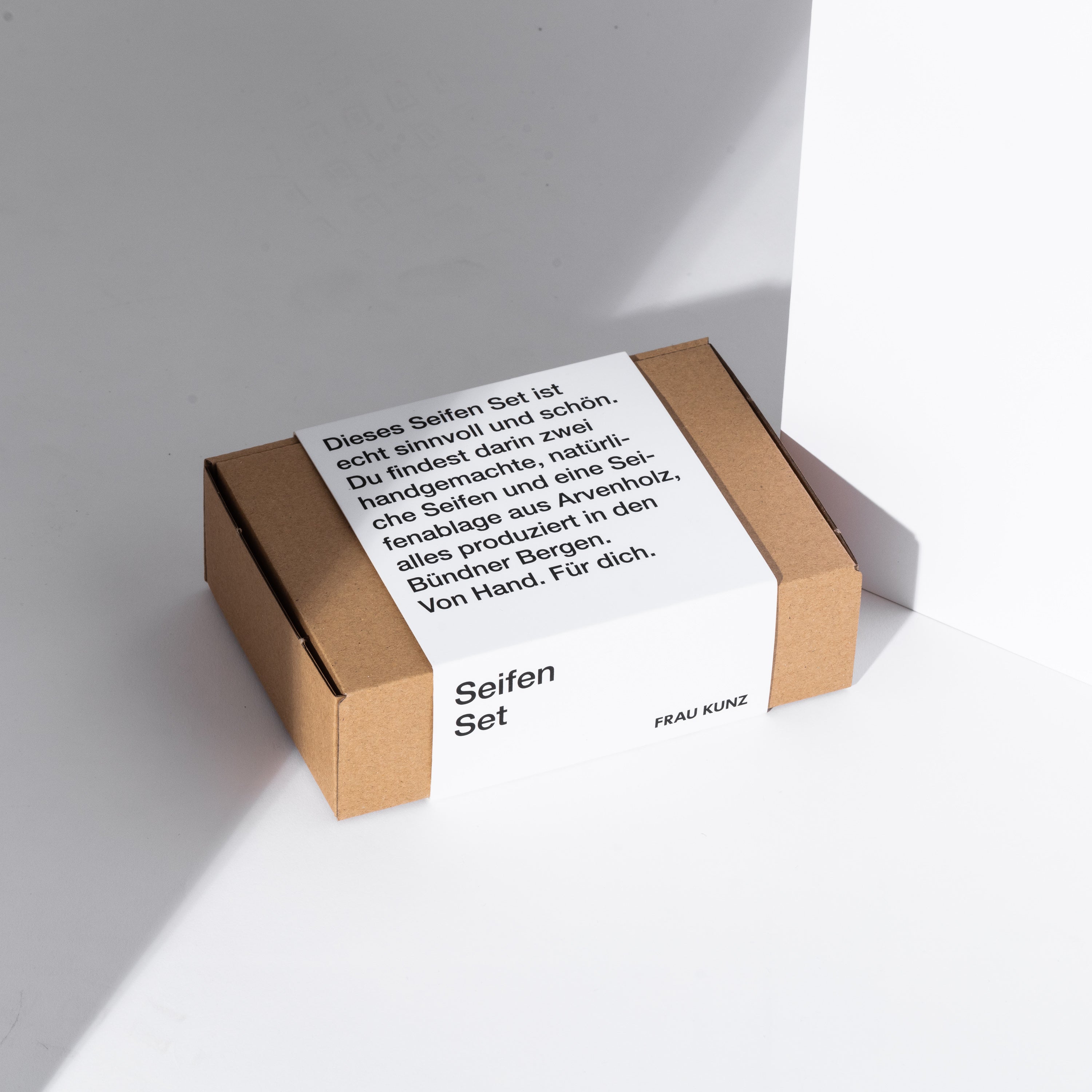 Seifen Geschenkset (2 Seifen, 1 Seifenablage, handgemacht, CH